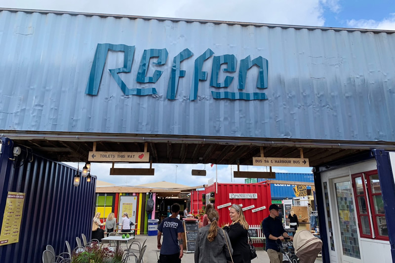Reffen - a street food market in Copenhagen